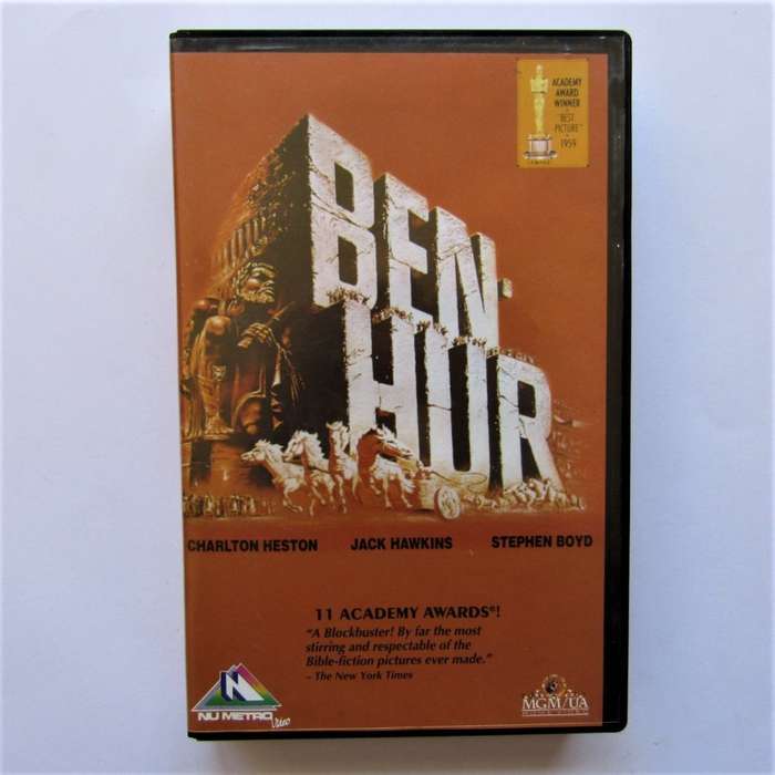 Ben Hur - Charlton Heston - VHS Video Tape (1993)
