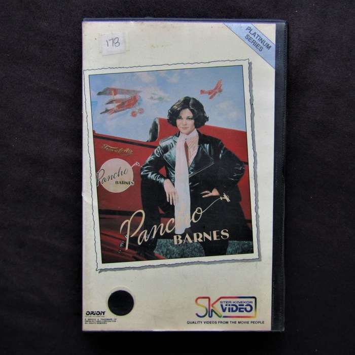 Pancho Barnes - Valerie Bertinelli - VHS Video Tape (1989)