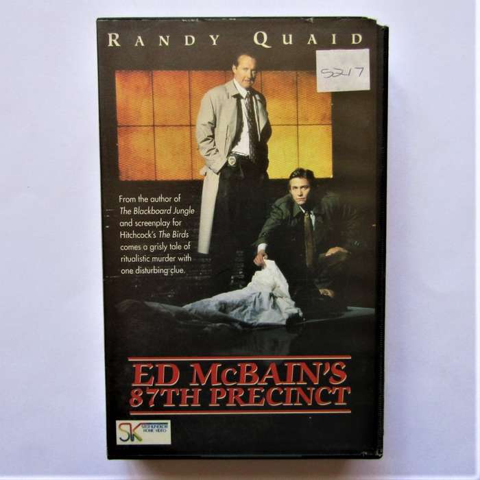 Ed McBain`s 87th Precinct - Randy Quaid - VHS Tape (1995)