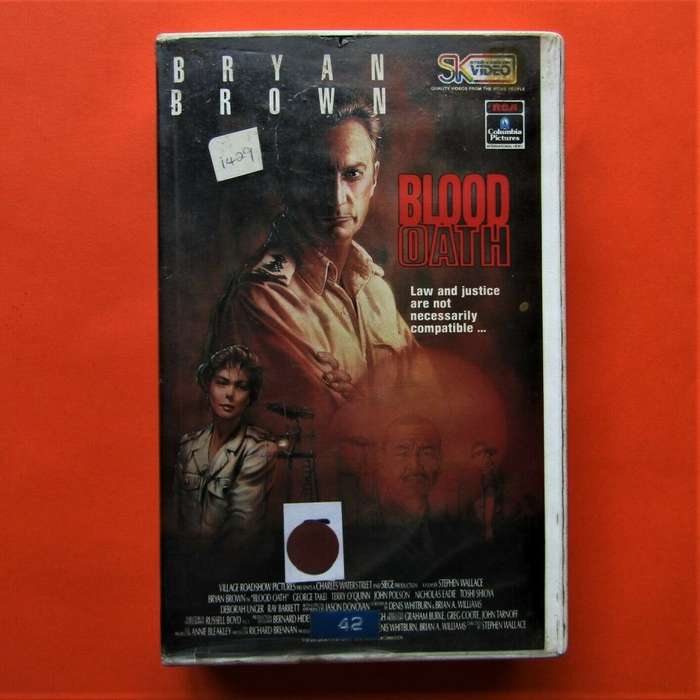 Blood Oath - Bryan Brown - VHS Tape (1991)