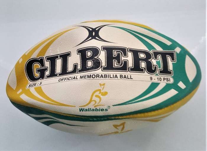 Official Wallabies Gilbert Memorabilia Rugby Ball