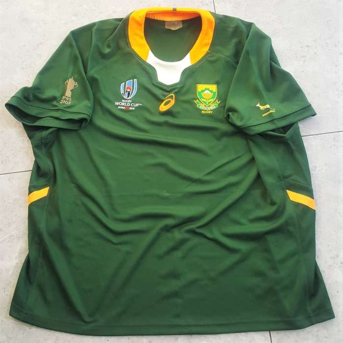 2019 World Cup SA Springbok Rugby Jersey