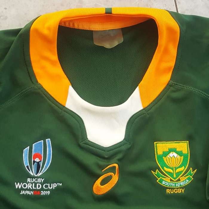 2019 World Cup SA Springbok Rugby Jersey