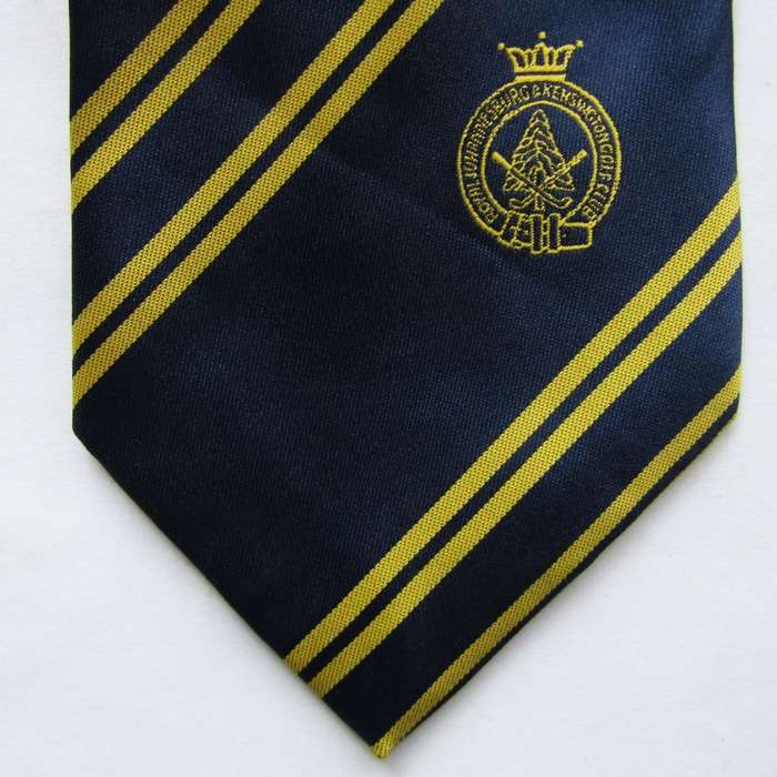 Old Royal Johannesburg Kensington Golf Club Neck Tie