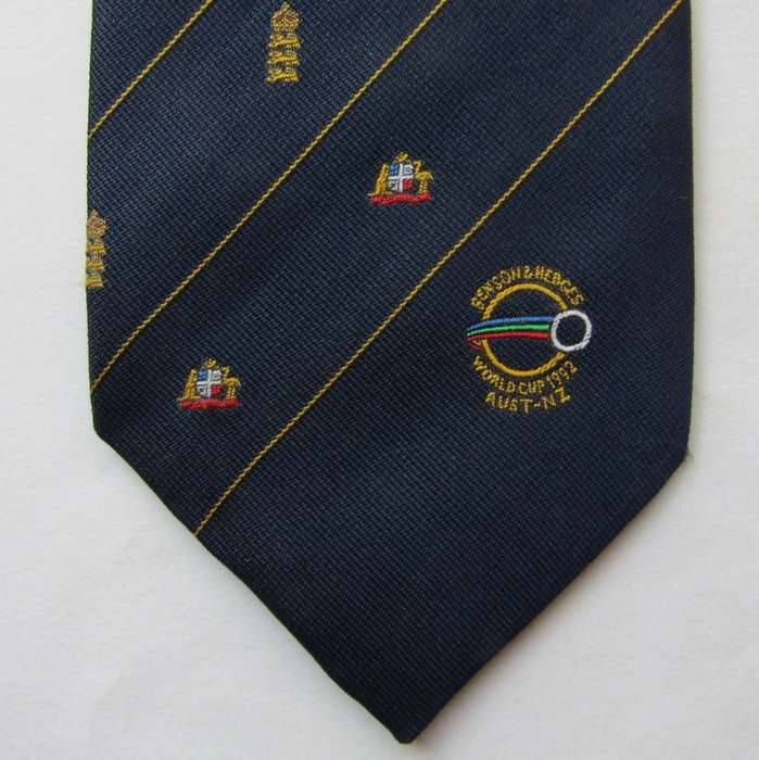 1992 World Cup Cricket Neck Tie