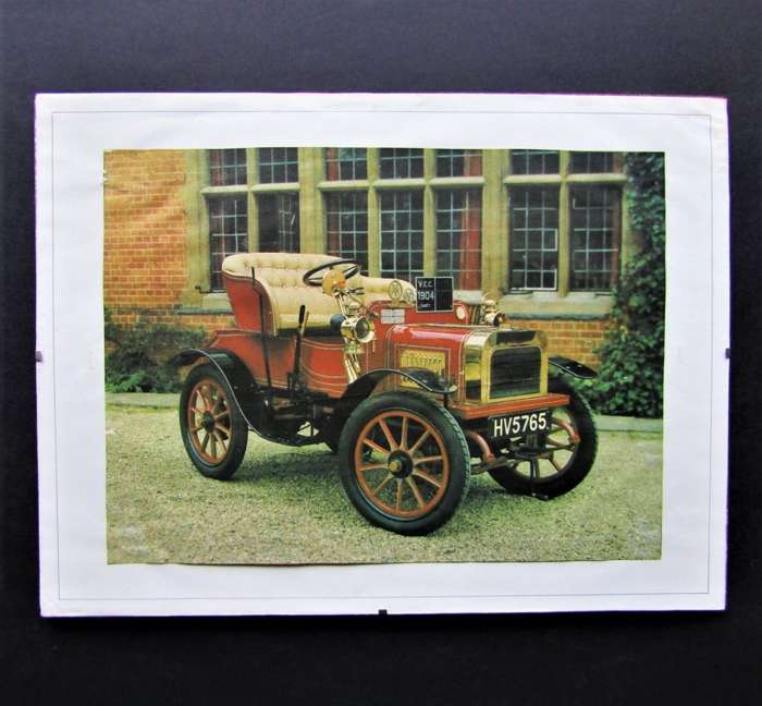 Vintage Automobile Poster