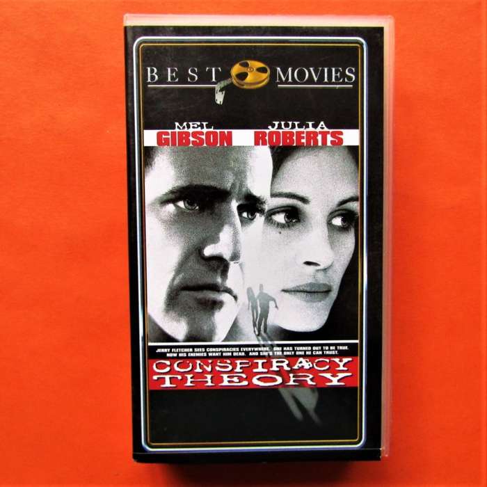 Conspiracy Theory - Mel Gibson - VHS Tape (2001)