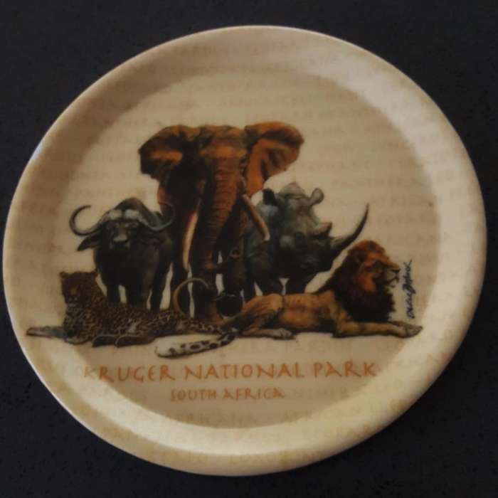 Old Kruger National Park Bar Coaster