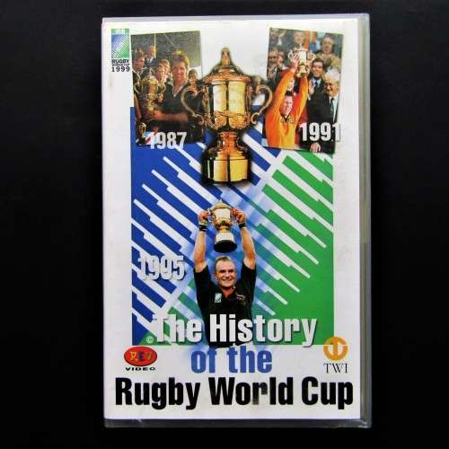 The History of the Rugby World Cup VHS Video Tape (1999)