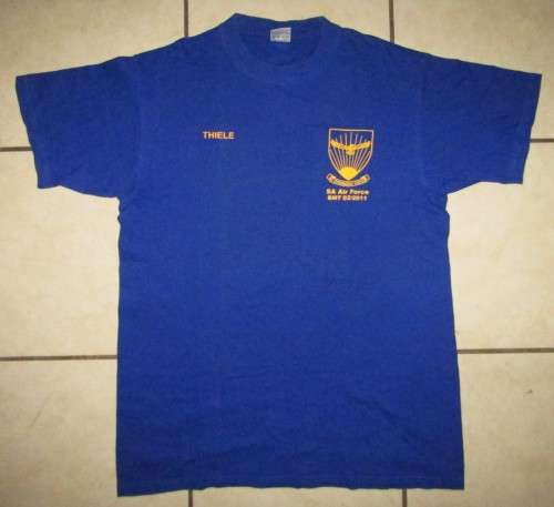 2011 SAAF Air Force Gymnasium PT Instructor Shirt