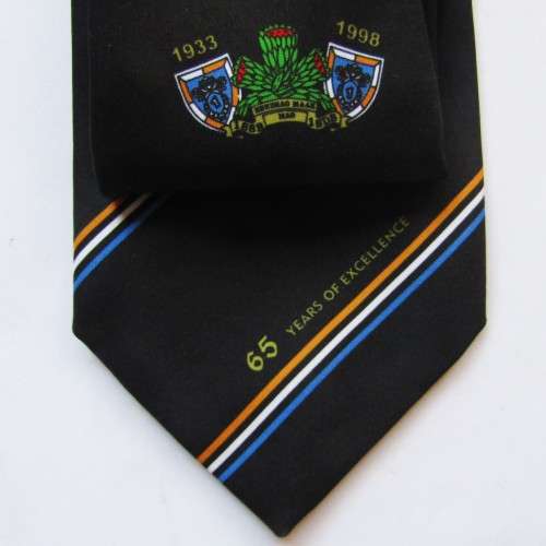 1998 SSB Special Service Battalion 65 Year Neck Tie