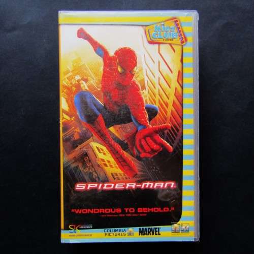 Spider-Man - Tobey Maguire - Movie VHS Tape (2002)