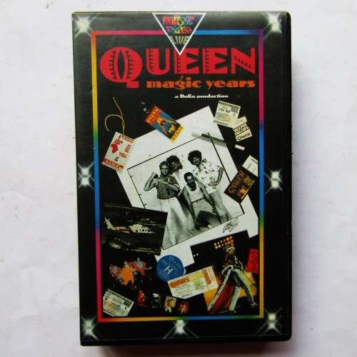 Queen - Magic Years - Music VHS Video Tape (1989)