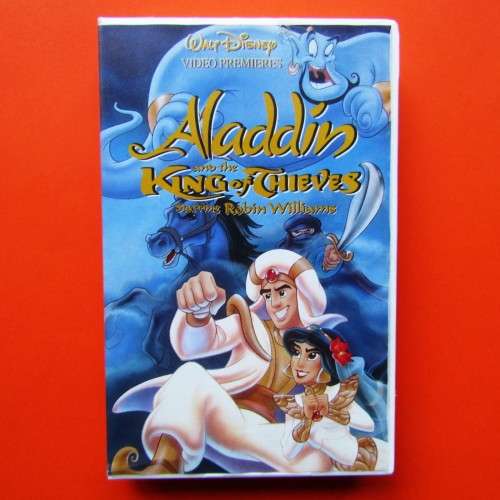 Aladdin and the King of Thieves - Walt Disney VHS Tape (1996)
