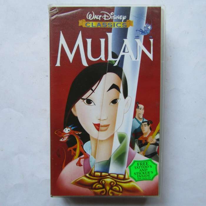Mulan - Walt Disney VHS Tape (1999)
