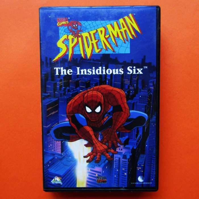 Spiderman: The Insidious Six - Marvel VHS Video Tape (1996)