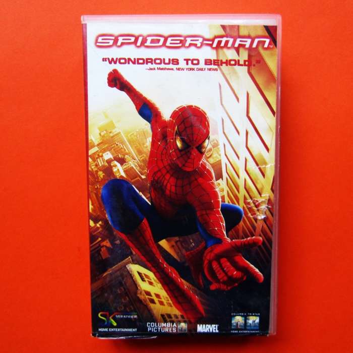 Spider-Man - Tobey Maguire - Movie VHS Tape (2002)