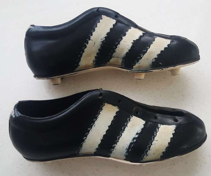 Vintage Pair of Mini Plastic Rugby Boots