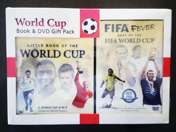2004 FIFA World Cup Book & DVD Gift Pack Set