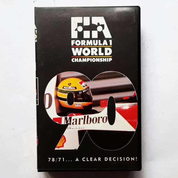1990 Formula 1 World Championship VHS Video Tape