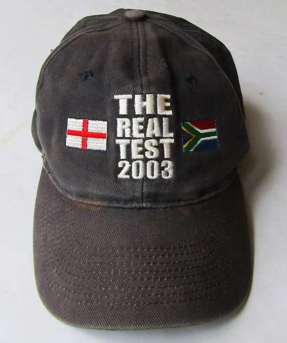 2003 The Real Test - England vs SA Cricket Cap