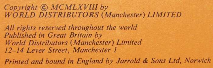 1968 Schoolgirls Annual