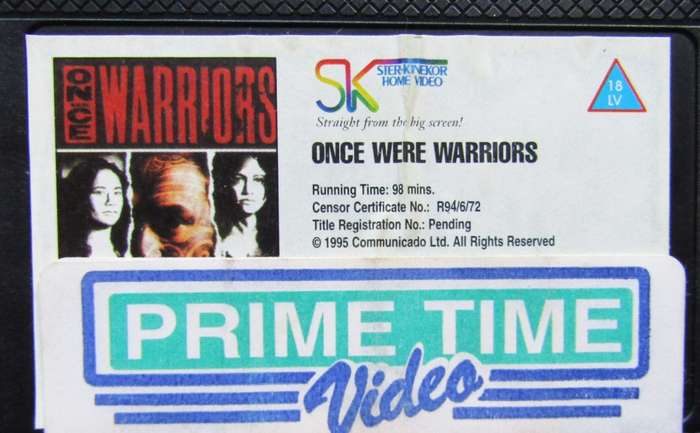 Once Were Warriors - Rena Owen - Movie VHS Tape (1995)