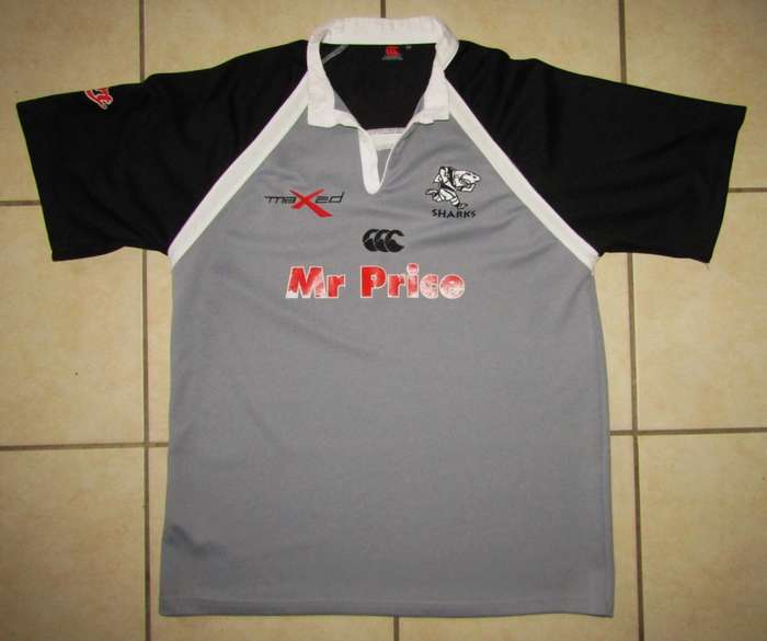 Old Canterbury Sharks Rugby Jersey - Size XXL