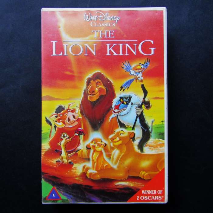 The Lion King - Walt Disney - Movie VHS Tape (1994)