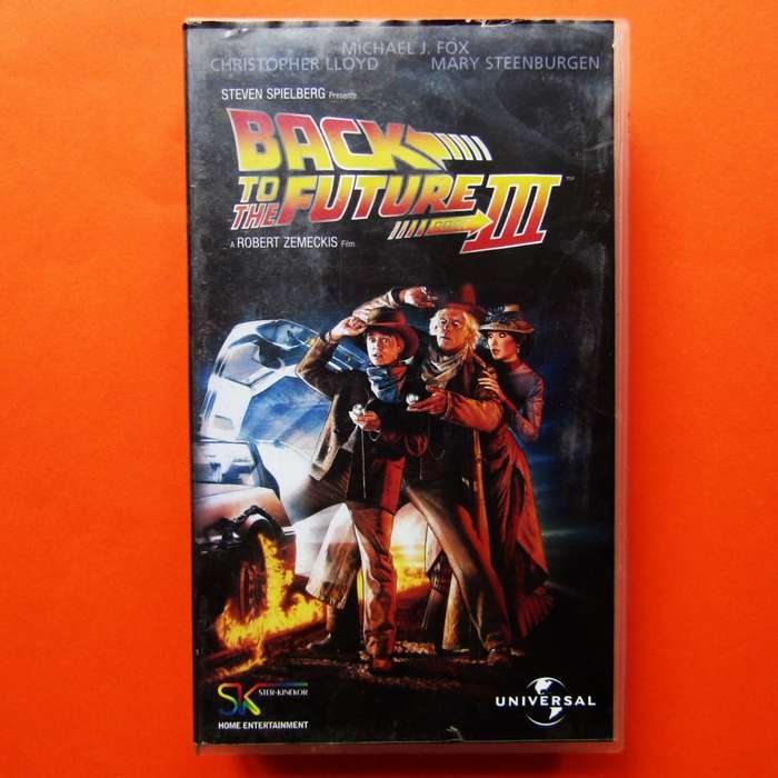 Back to the Future III - Steven Spielberg - Movie VHS Tape (2002)
