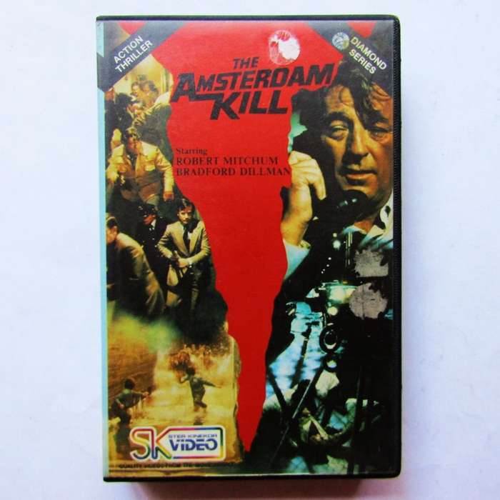 The Amsterdam Kill - Robert Mitchum - Movie VHS Tape (1983)