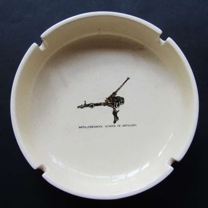 SADF School of Artillery Ashtray