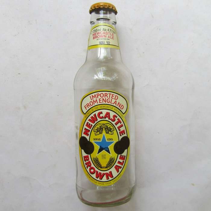 Old Newcastle Brown Ale 350ml Beer Bottle with Cap