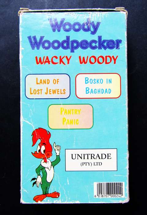 Woody Woodpecker - Cartoon VHS Video Tape