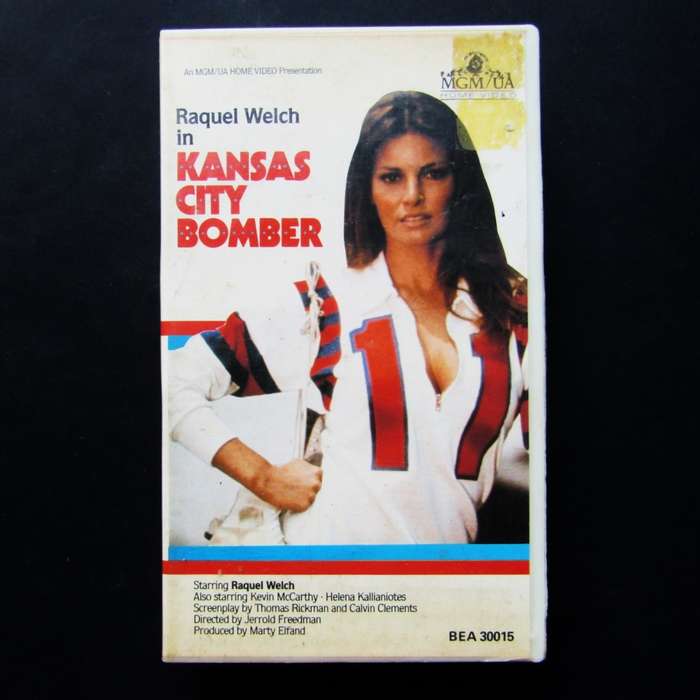 Kansas City Bomber - Raquel Welch - Movie VHS Tape (1972)