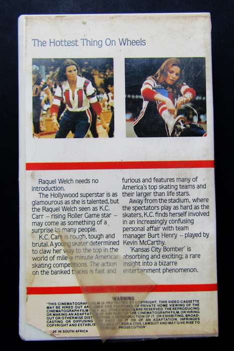 Kansas City Bomber - Raquel Welch - Movie VHS Tape (1972)