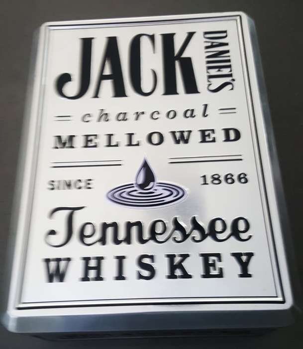 Old Jack Daniels Whiskey Tin