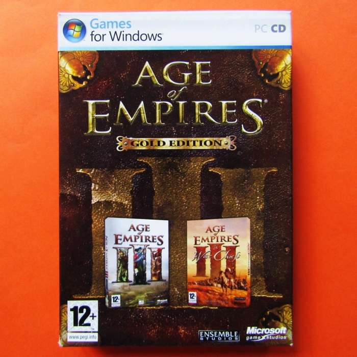 Age of Empires III - Gold Edition - Box PC Game