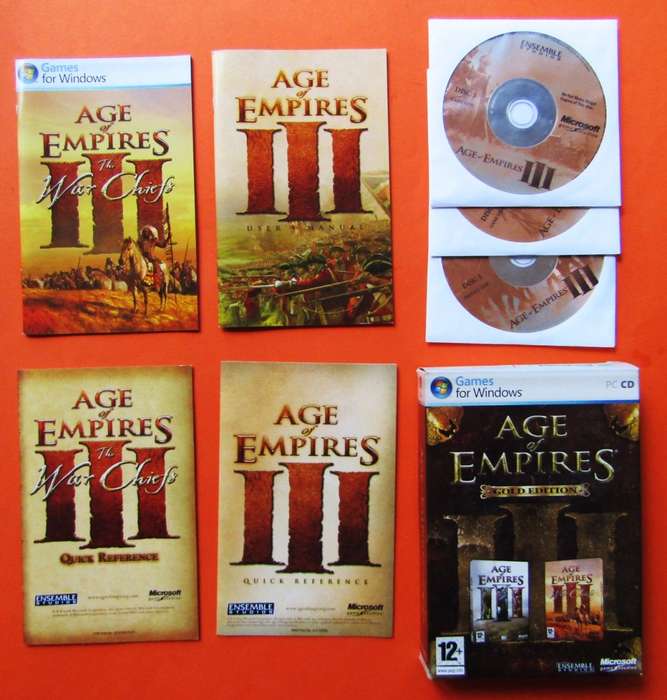 Age of Empires III - Gold Edition - Box PC Game