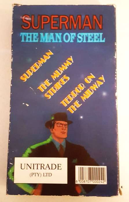 Superman - The Man of Steel - VHS Video Tape
