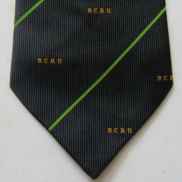 Old SCRU Rugby Neck Tie