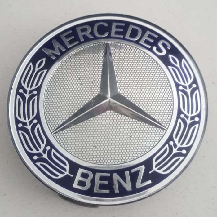 Original Old Mercedes Benz Hub Cap Badge