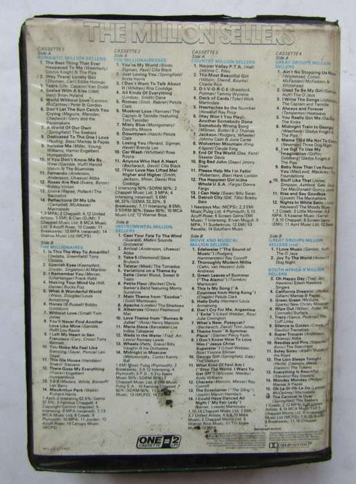 Old AA Car Music Cassette Tape Set