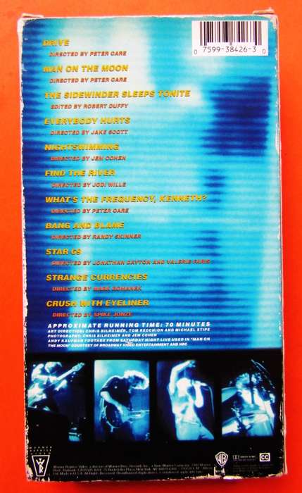 R.E.M. Parallel - VHS Video Tape (1995)