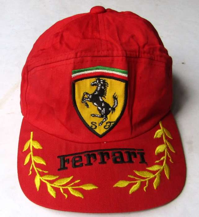 Old Ferrari F1 Racing Cap