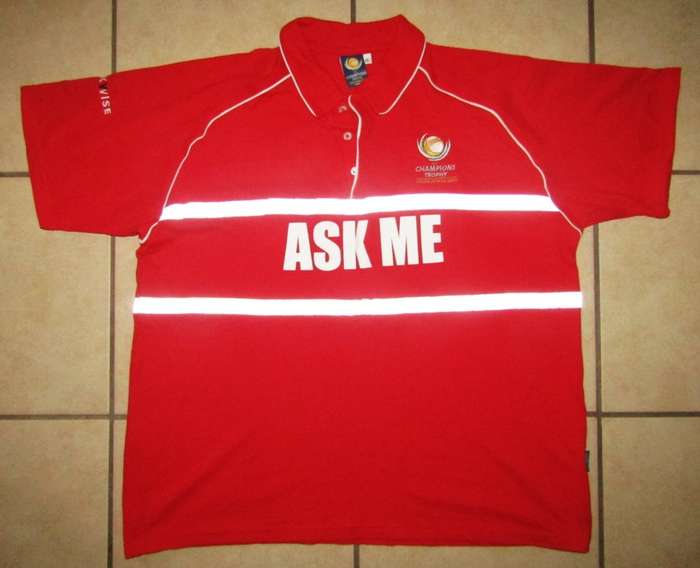 2009 ICC Cricket Champions Trophy Helper Shirt