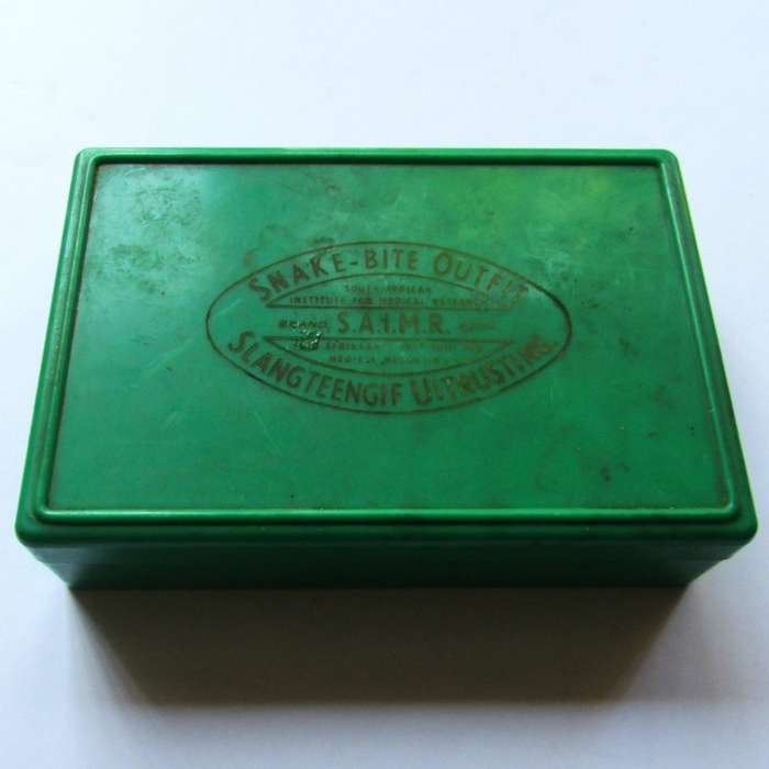 Old SA Anti Snake Bite Outfit Kit Case