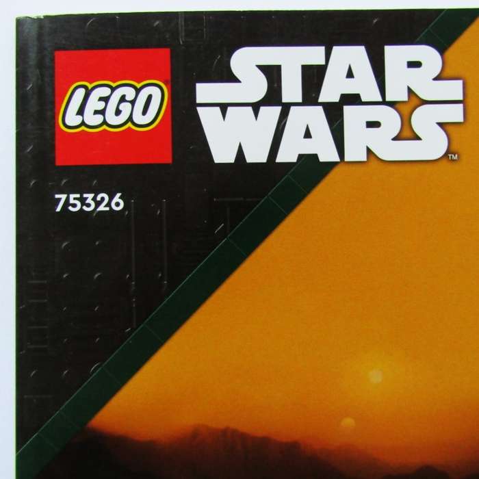 Lego Star Wars 75326 Instruction Manual Book