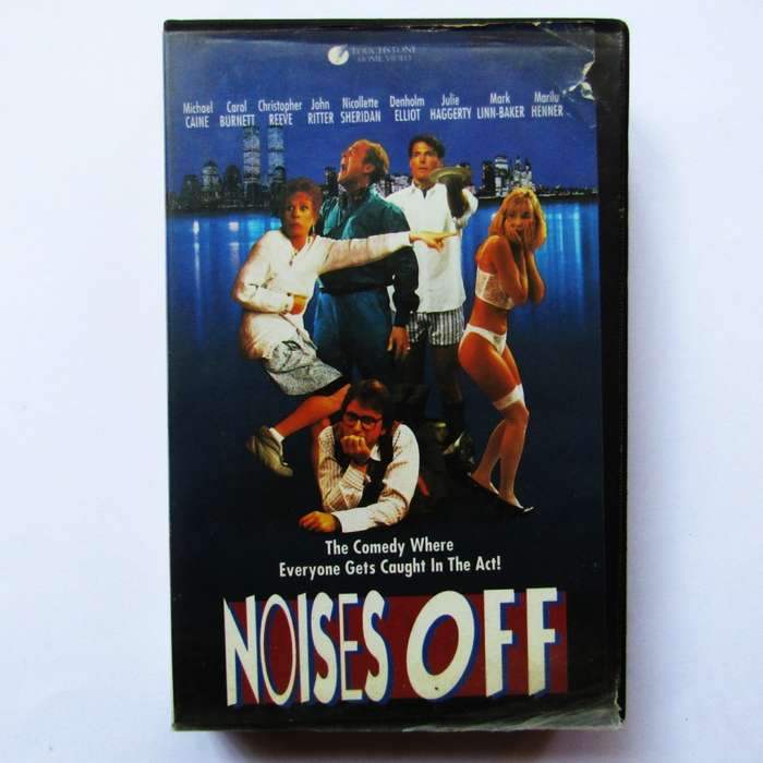 Noises Off - Michael Caine - Movie VHS Tape (1992)