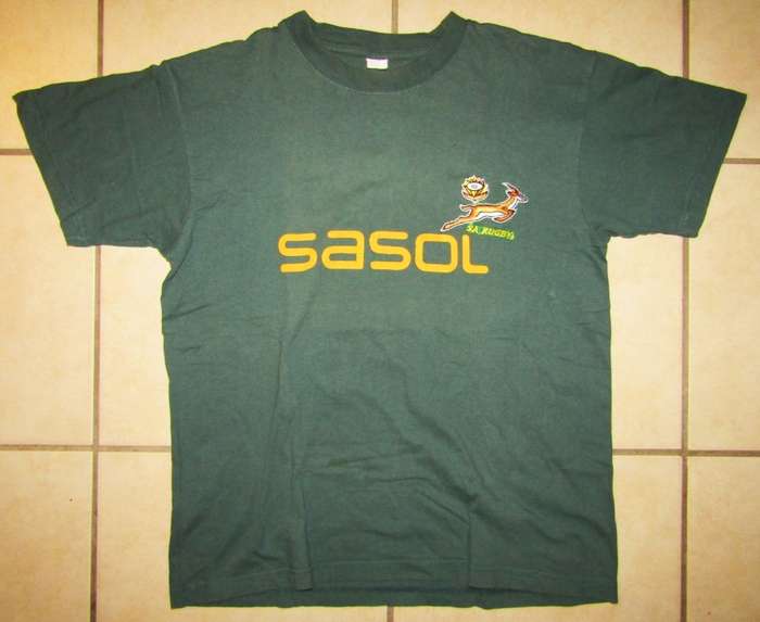 Old Springbok Rugby Shirt - Medium Size